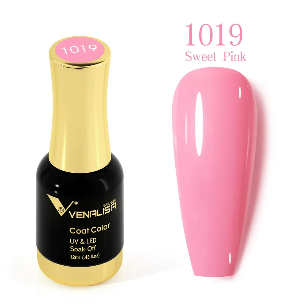 VENALISA Crystal UV Gel 12ml – French Nails, Glitzer, Pearl, HEMA-frei 1. Kollektion