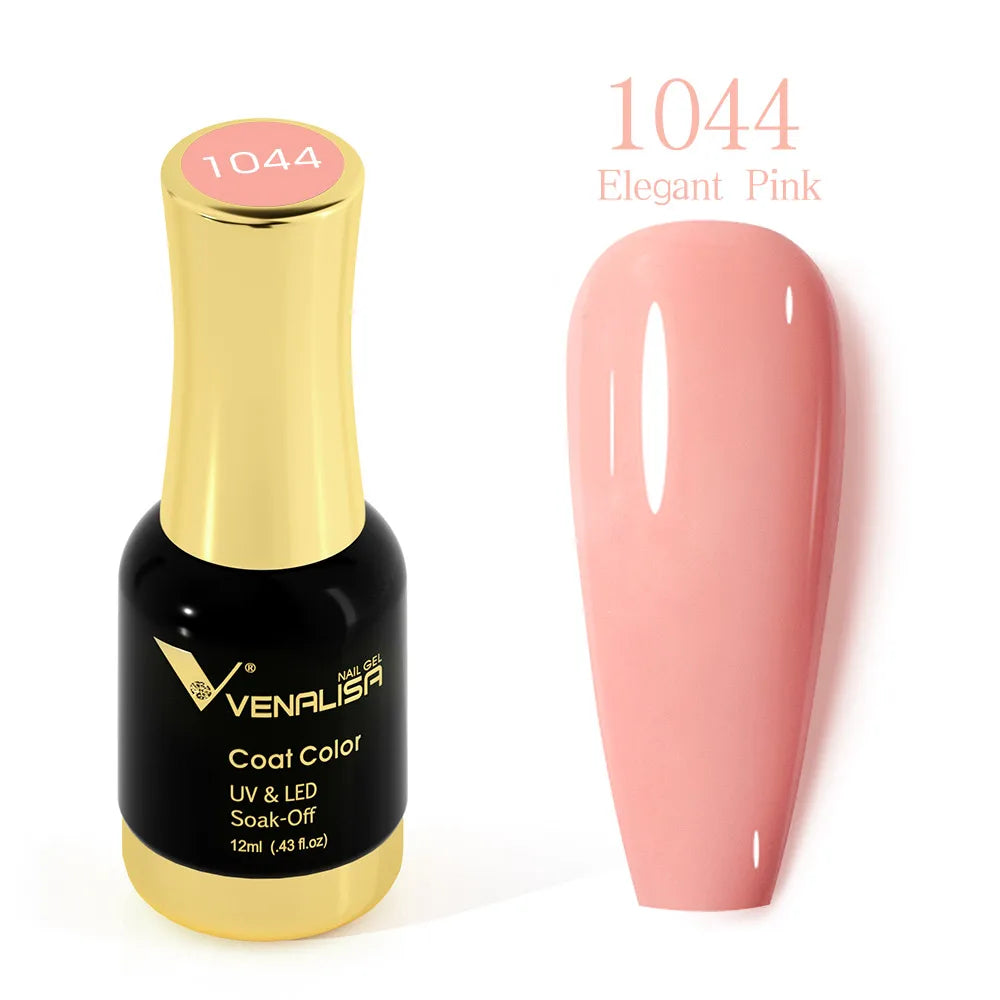 VENALISA Crystal UV Gel 12ml – French Nails, Glitzer, Pearl, HEMA-frei 1. Kollektion