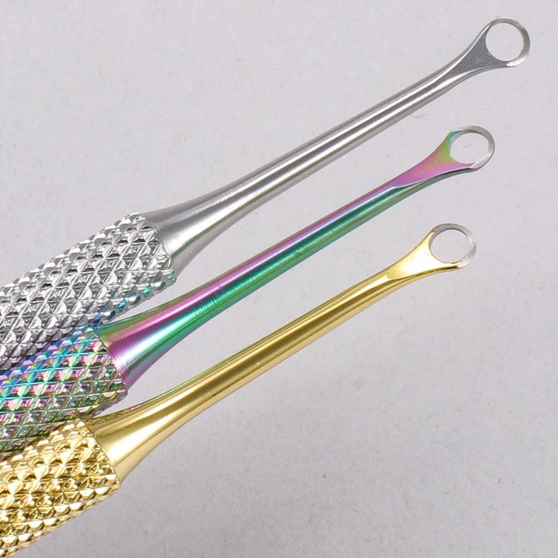 Nagelhautpflege-Set – Edelstahlzange, Schieber & Cutter für Maniküre & Pediküre
