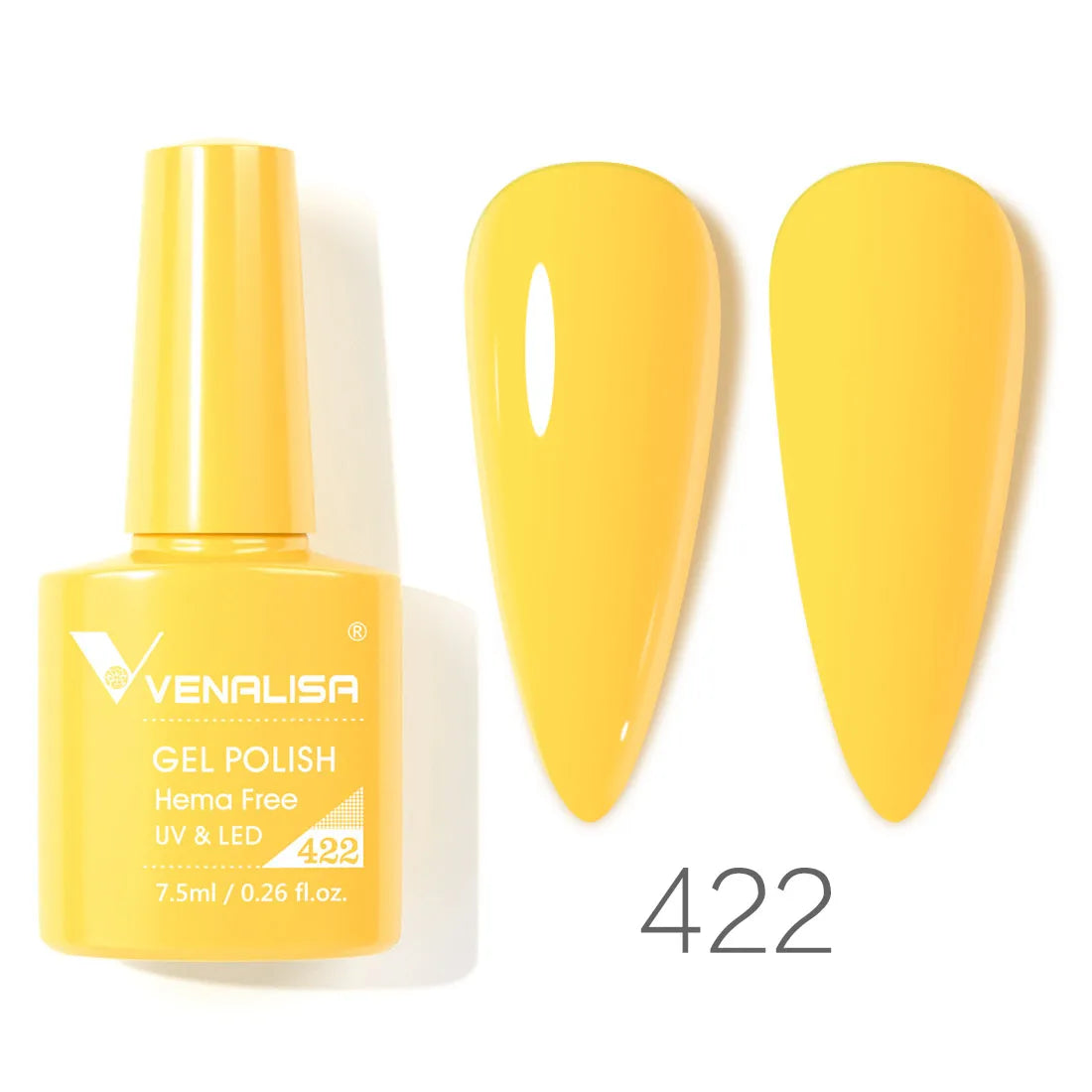 Venalisa VIP4 UV/LED Gel Polish 7,5 ml – Hochdeckender Soak-Off Nagellack 2