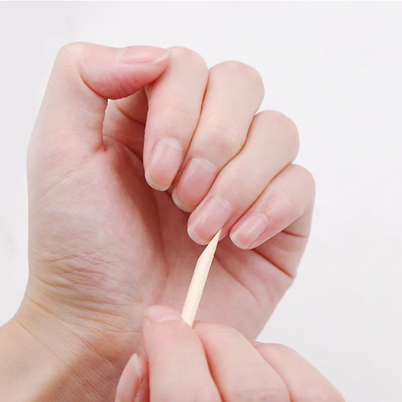Orangewood Sticks für Maniküre – 100/500 Stück | 11,5 cm