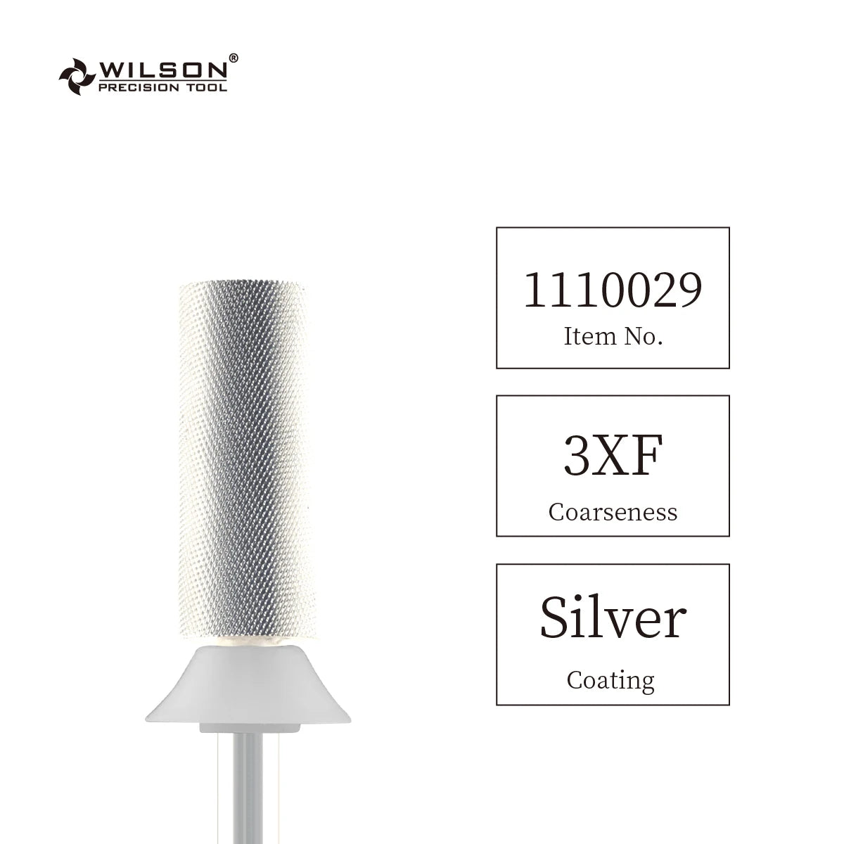 WILSON Karbid-Fräser Small Barrel – Gelentfernung & Maniküre, Ø 5,3 mm