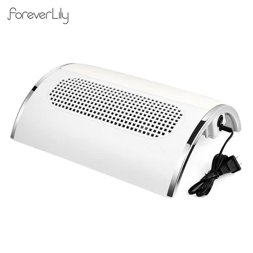Nagelstaubabsaugung – 40 W Profi-Absauger mit 3 Lüftern für 2 Hände