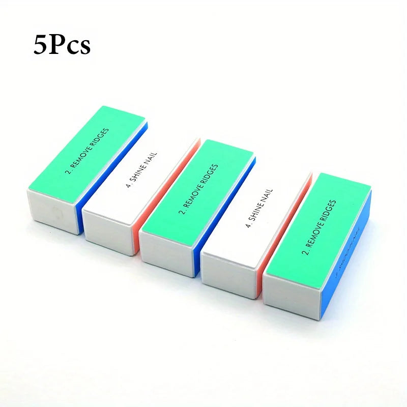 4-in-1 Buffer Block – 1/3/5 Stück | Maniküre Schleifblock