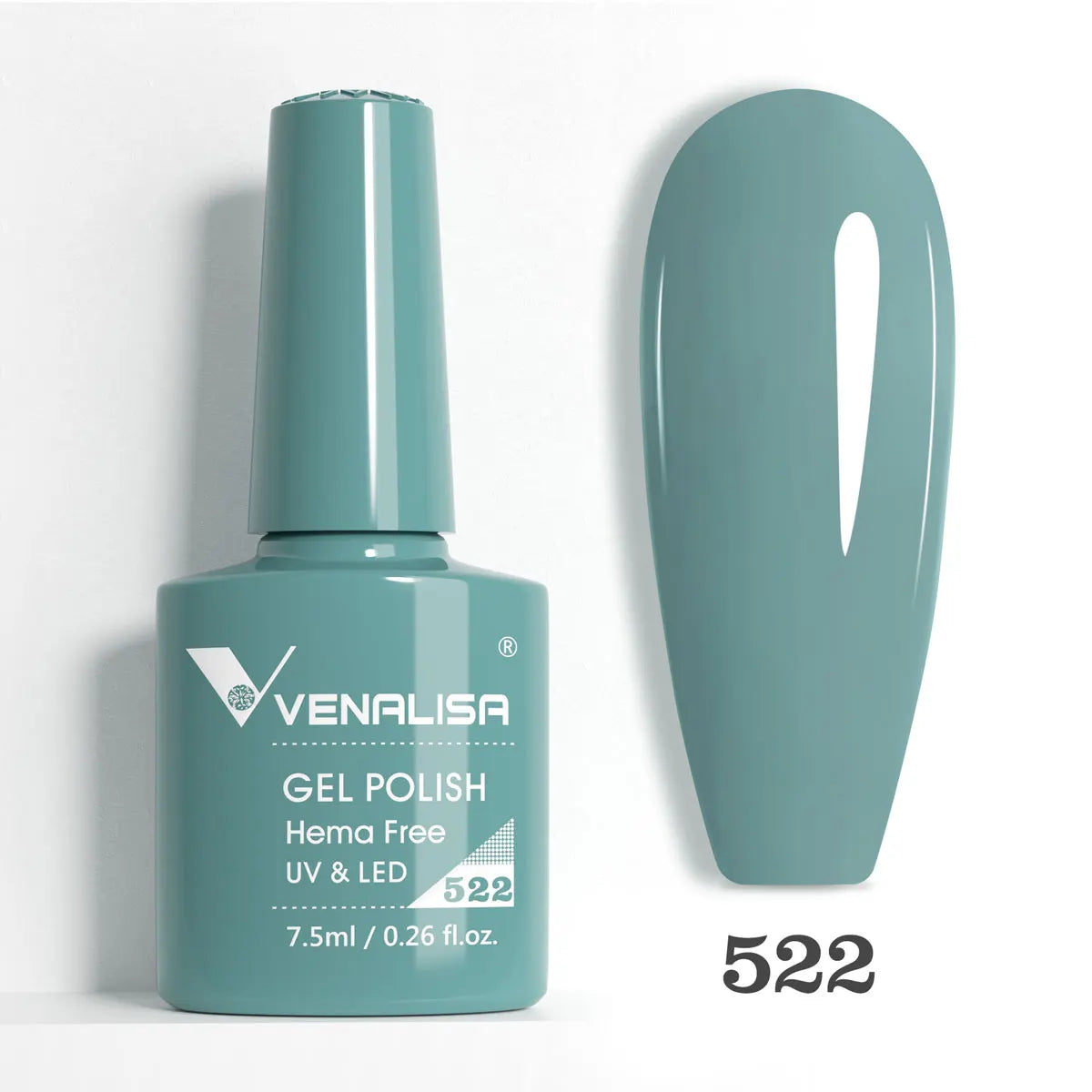 Venalisa HEMA-FREE Gel-Lack – 7,5 ml – French, Nude & Glitzer-Kollektion