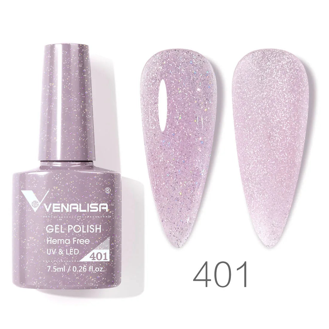 Venalisa VIP4 UV/LED Gel Polish 7,5 ml – Hochdeckender Soak-Off Nagellack 1.