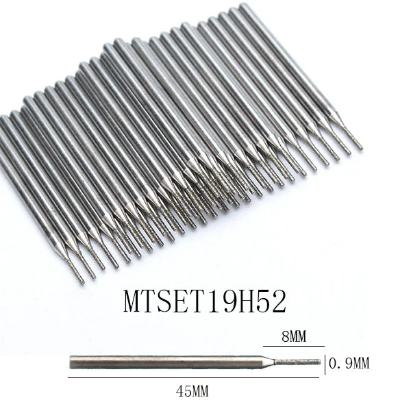 50x Diamant-Fräser für Nagelstudio – Bit-Set zur Nagelhaut- & Hornhautentfernung