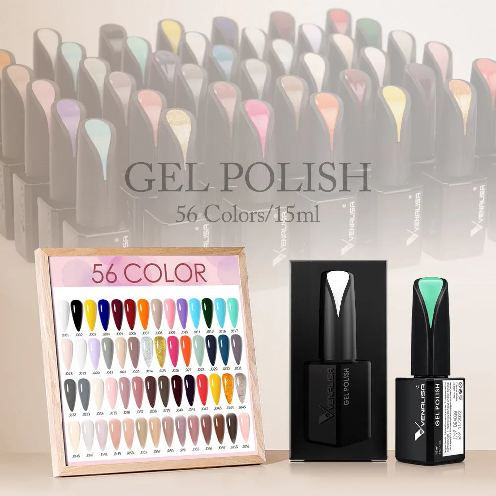 Venalisa French Jelly Gel – Semi Transparent, No Wipe, Long Lasting