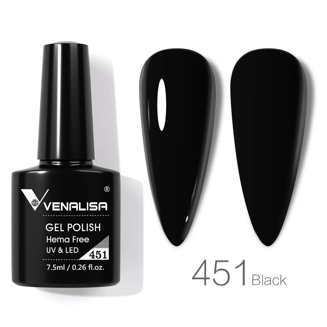 Venalisa VIP4 UV/LED Gel Polish 7,5 ml – Hochdeckender Soak-Off Nagellack 2