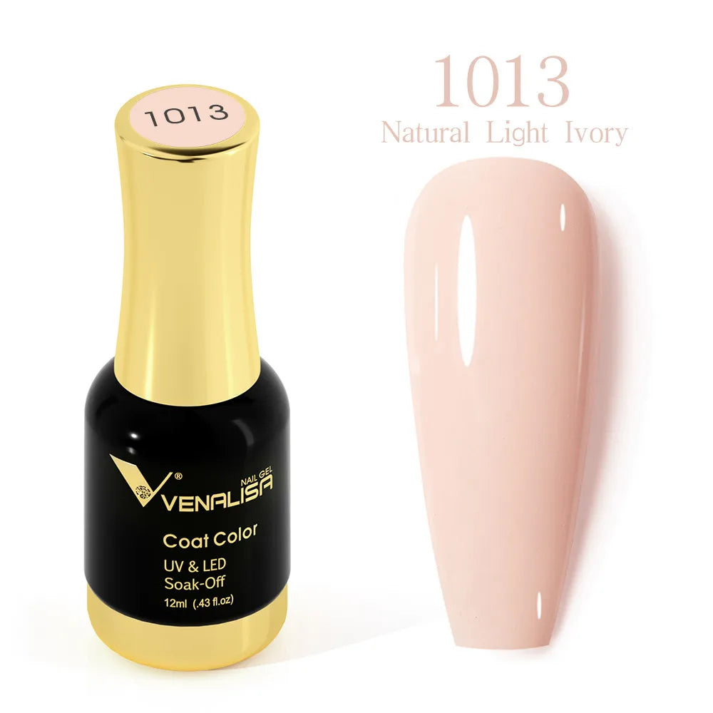 VENALISA Crystal UV Gel 12ml – French Nails, Glitzer, Pearl, HEMA-frei 1. Kollektion