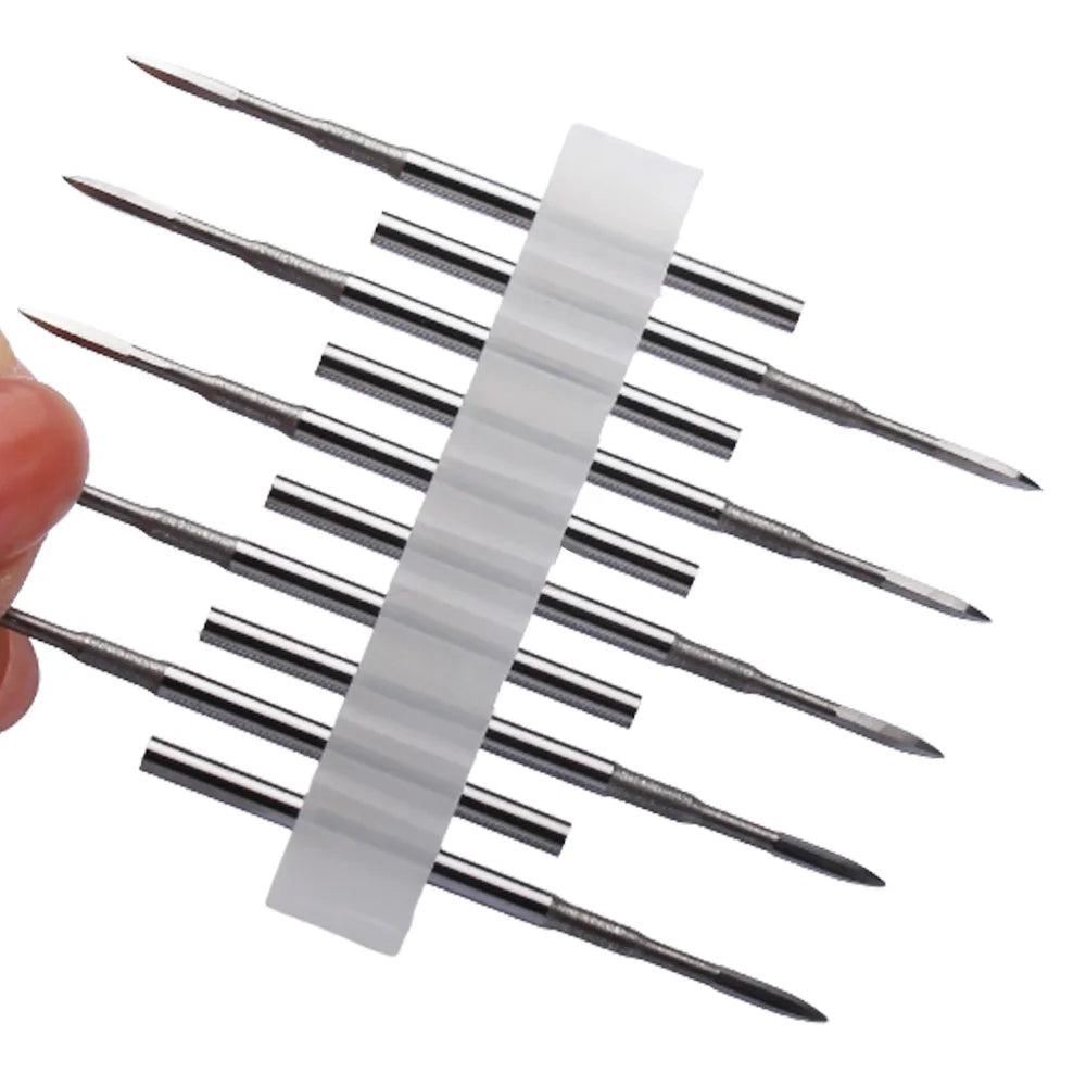 10tlg. Fräser Set für Maniküre – Hartmetall & Keramik Bits, Gel Entferner & Schleifer für elektrische Nagelfeilen