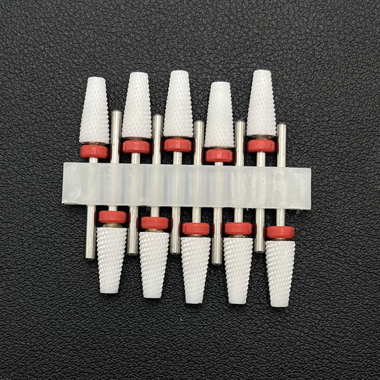 10 Stück Keramik Nagelfräser Set – Für elektrische Nagelfeile, Gelentfernung, Maniküre & Nagelhautpflege