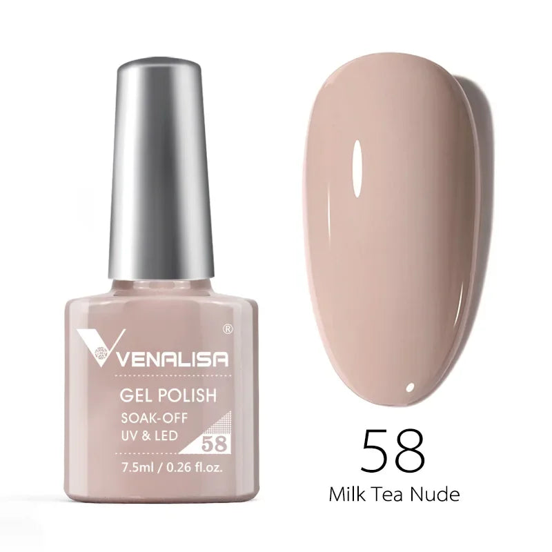 Venalisa GDCOCO Gel-Lack – 7,5 ml – Neon Sommerfarben, volle Deckkraft