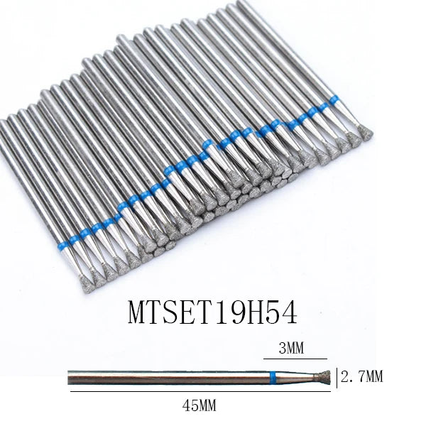 50x Diamant-Fräser für Nagelstudio – Bit-Set zur Nagelhaut- & Hornhautentfernung
