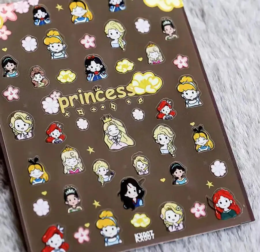 Disney 5D Nail Sticker – Zootopia & Mickey Motive für kreative Nail Art