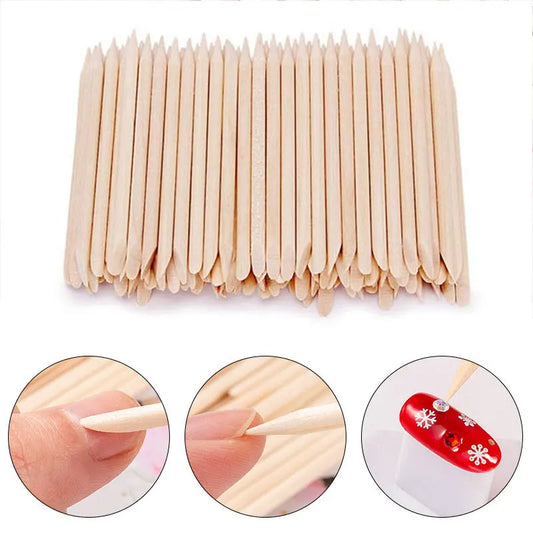 Orangewood Sticks für Maniküre – 100/500 Stück | 11,5 cm