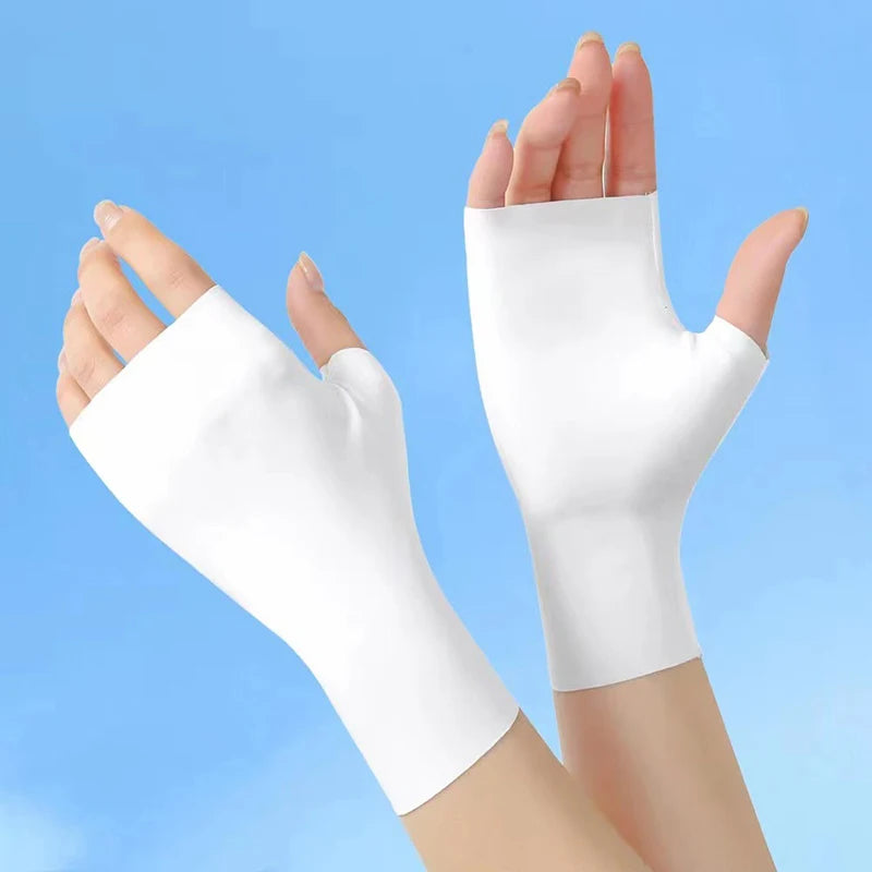 UV-Schutz Sommerhandschuhe – Fingerlos & Atmungsaktiv