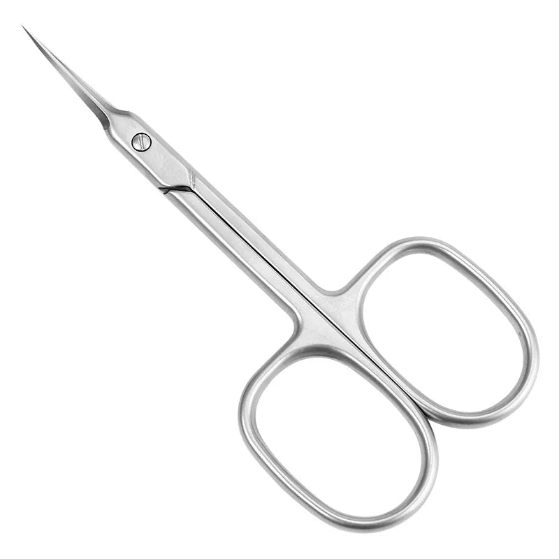 Hautschere aus Edelstahl – Scharfe, gebogene Präzisionsschere für Nagelhaut & Hornhaut