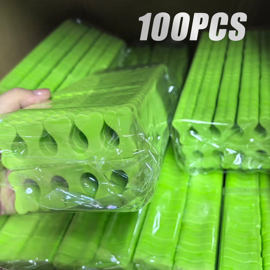50/100 Stück Zehentrenner – Weiche Schwamm-Pads für Pediküre & Maniküre