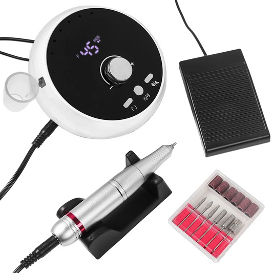 Elektrische Nagelfräse Profi – Brushless Motor, Set mit Aufsätzen