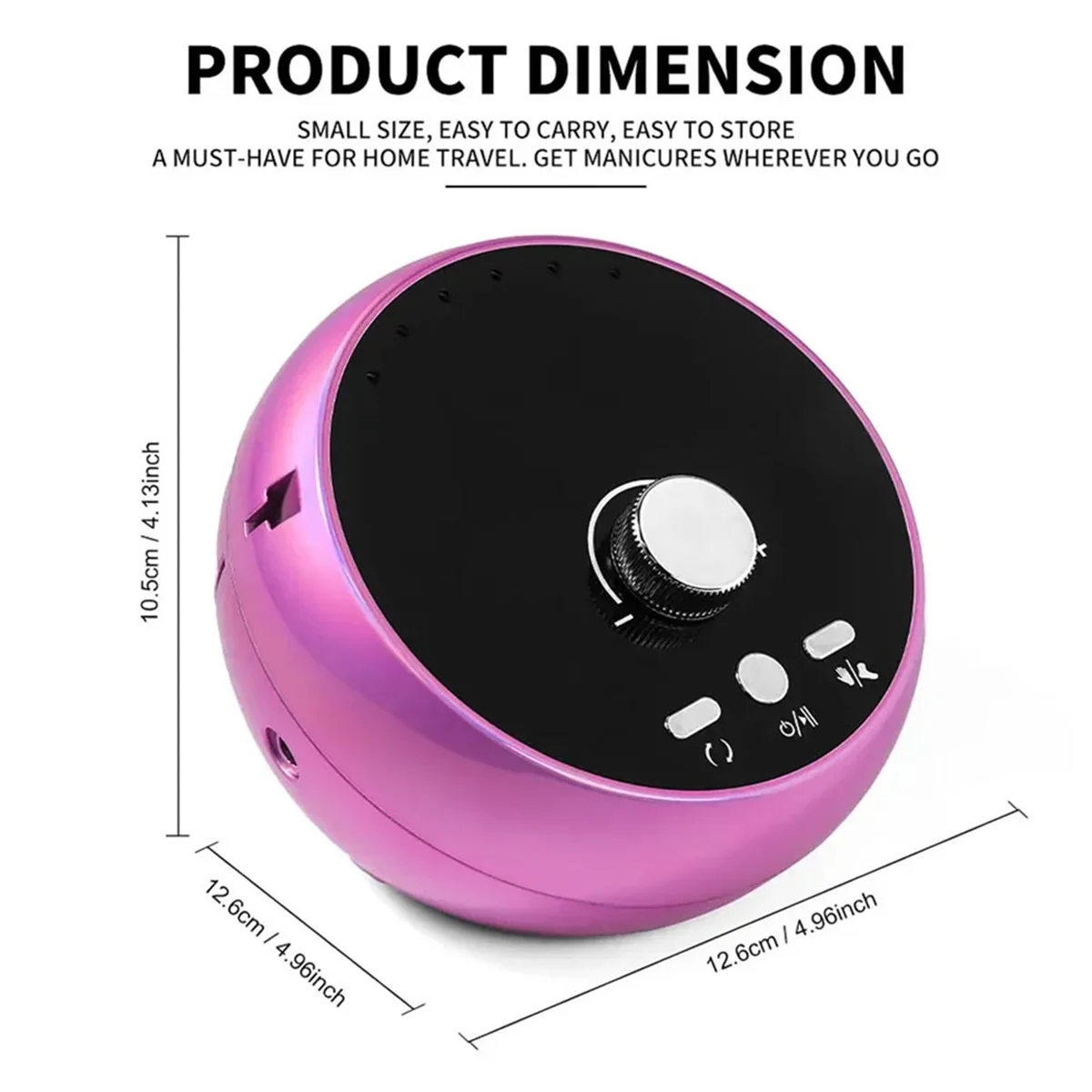 Elektrische Nagelfräse Profi – Brushless Motor, Set mit Aufsätzen