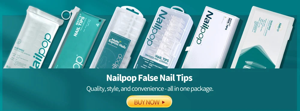 Nageltips, Soft Gel Tips, Full Cover Nägel, Press On Nails, Fake Nails, Nagelverlängerung, NAILPOP