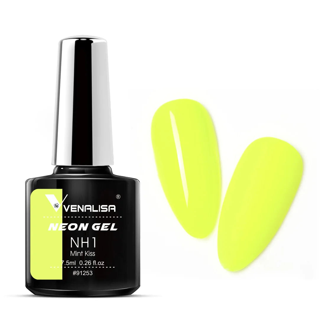 Venalisa Neon Gel-Lack 7,5 ml – UV/LED – Leuchtende Sommerfarben