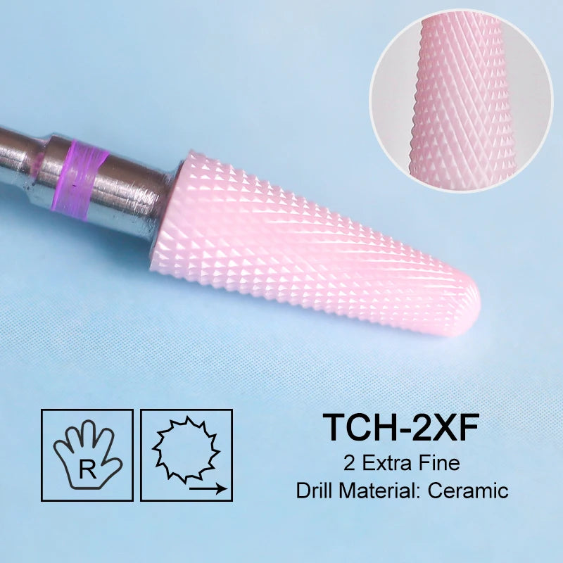Keramik Fräser Rosa – Einzelstück, Verschiedene Formen für E-Feile & Maniküre
