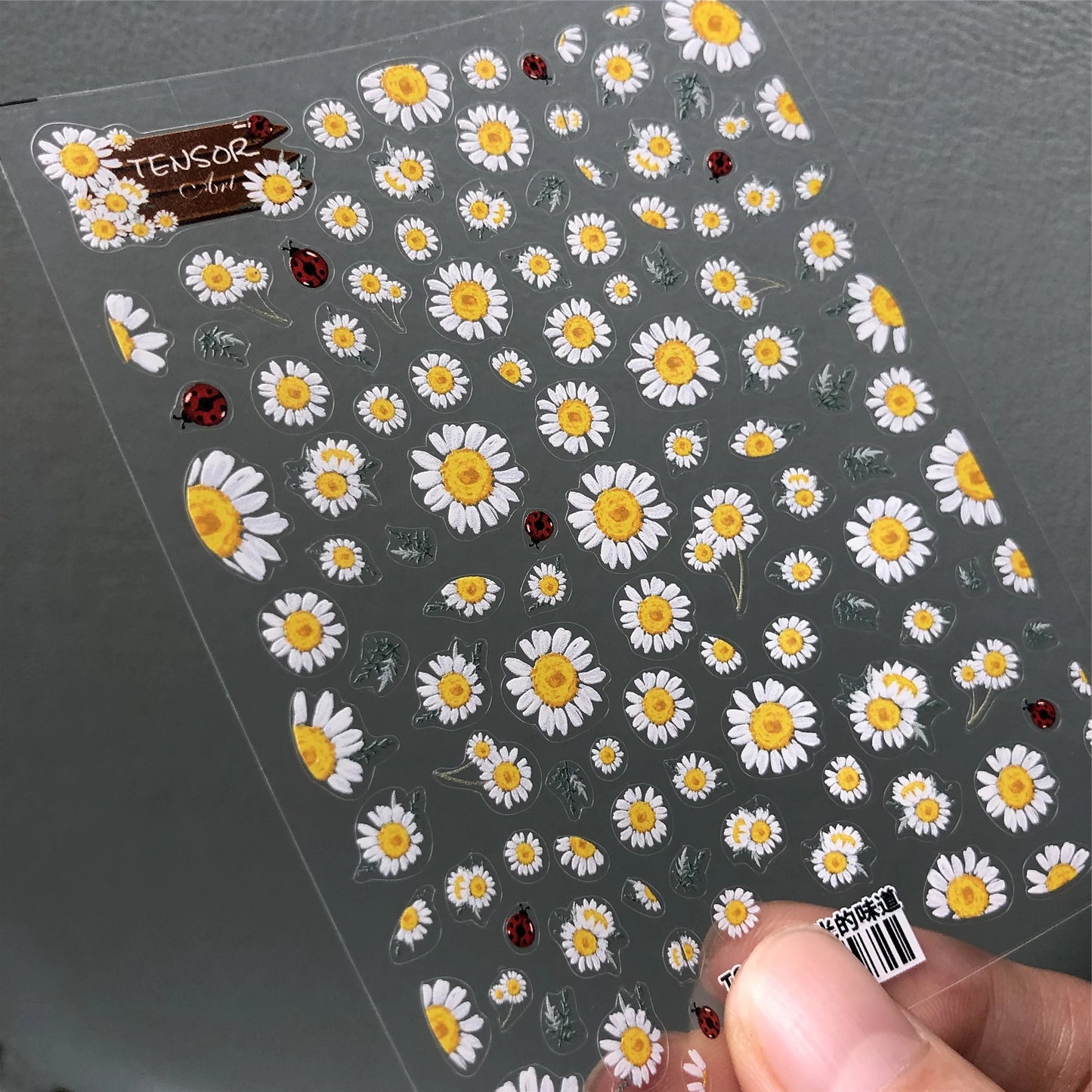 Sonnenblumen Nail Sticker – 3D Sommerblumen für kreative Nailart