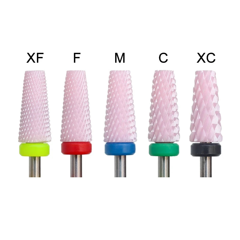 Keramik Fräser Rosa – Einzelstück, Verschiedene Formen für E-Feile & Maniküre