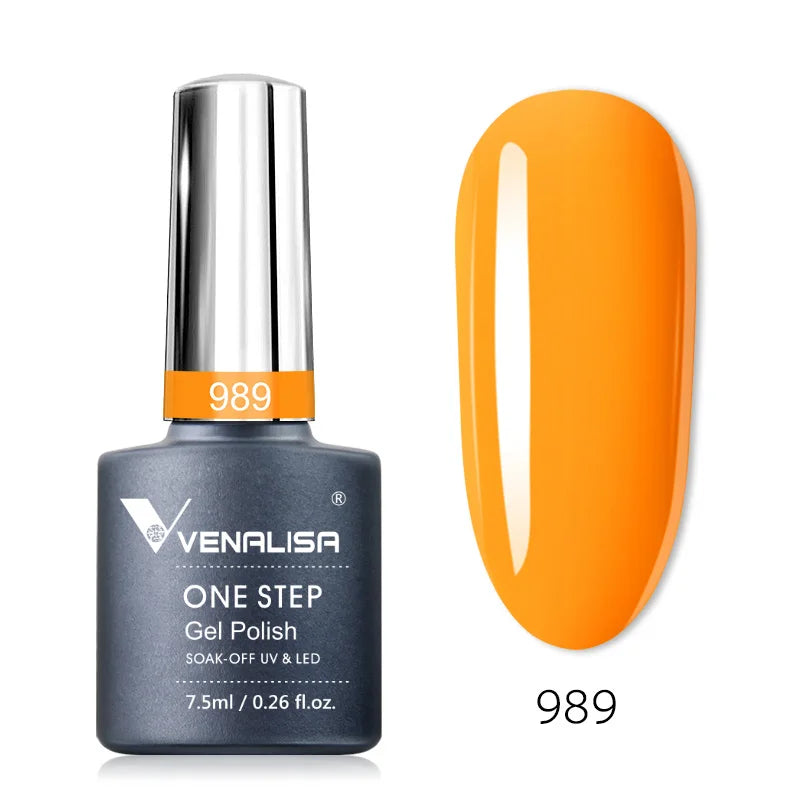 Venalisa 3-in-1 Gel Polish – 7,5ml One Step UV/LED Gel, Ohne Base & Top