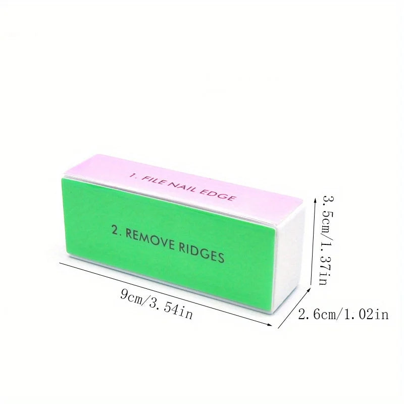 4-in-1 Buffer Block – 1/3/5 Stück | Maniküre Schleifblock