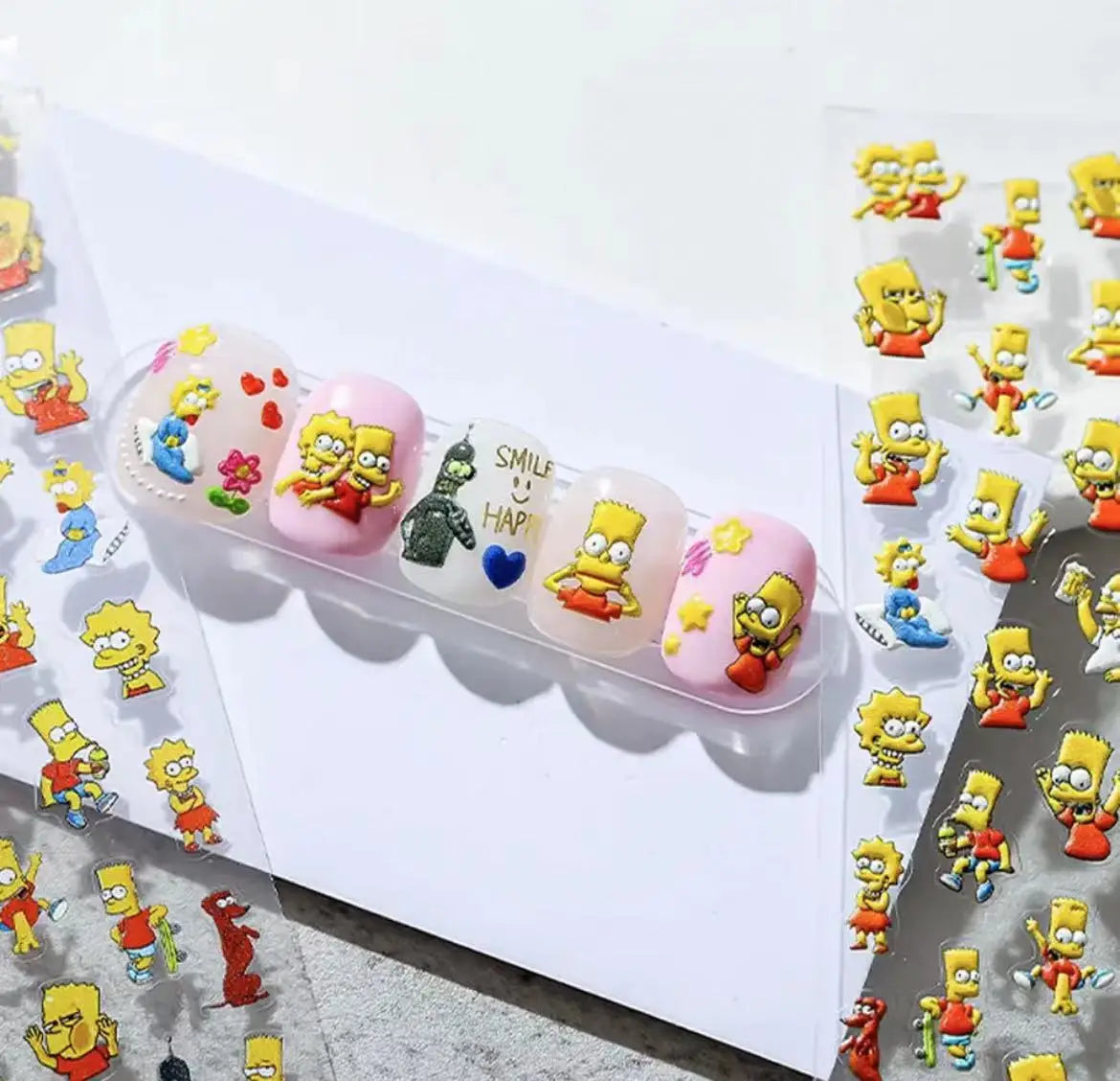 Disney 5D Nail Sticker – Zootopia & Mickey Motive für kreative Nail Art