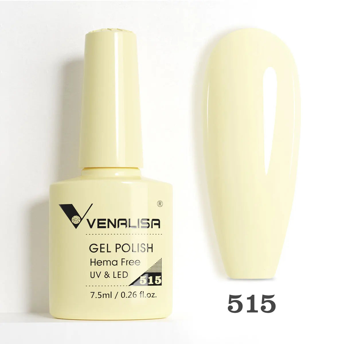 Venalisa HEMA-FREE Gel-Lack – 7,5 ml – French, Nude & Glitzer-Kollektion