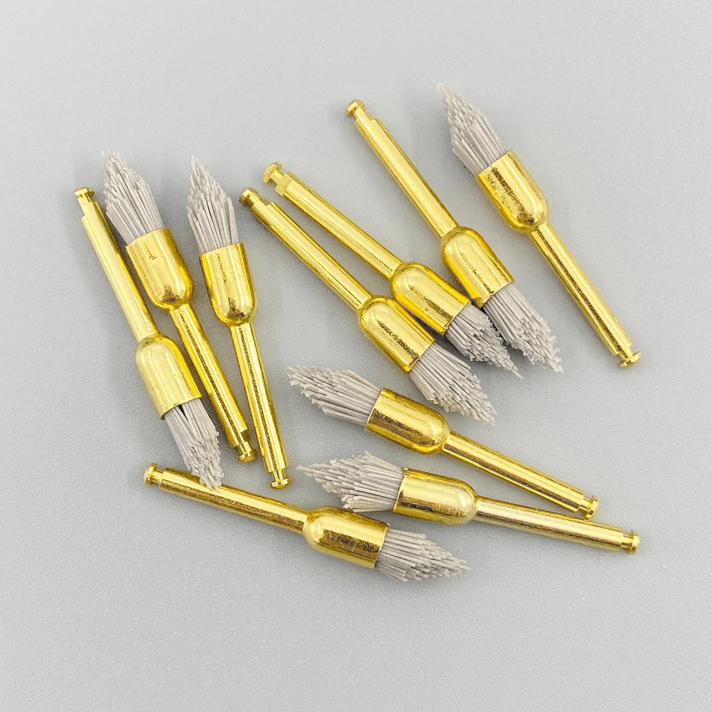 WELLCK Silikon-Polieraufsätze – 10/12 Stück Set für E-Feile, Politur & Finish (Nail & Dental Art)