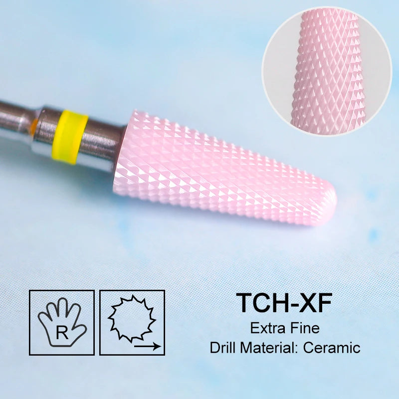Keramik Fräser Rosa – Einzelstück, Verschiedene Formen für E-Feile & Maniküre