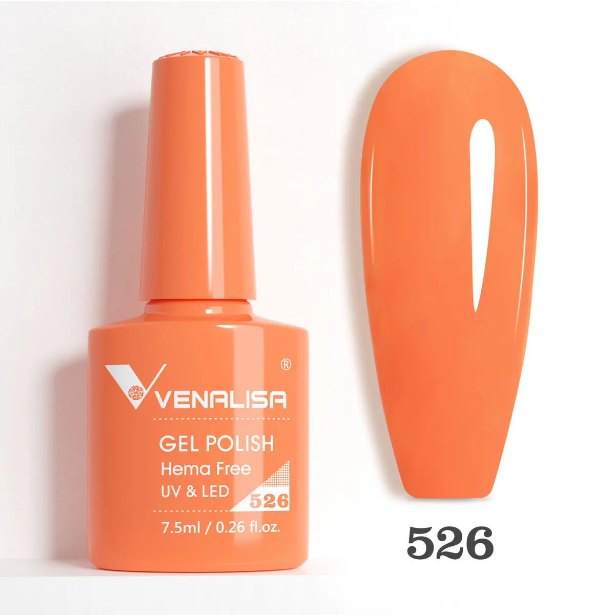 Venalisa HEMA-FREE Gel-Lack – 7,5 ml – French, Nude & Glitzer-Kollektion
