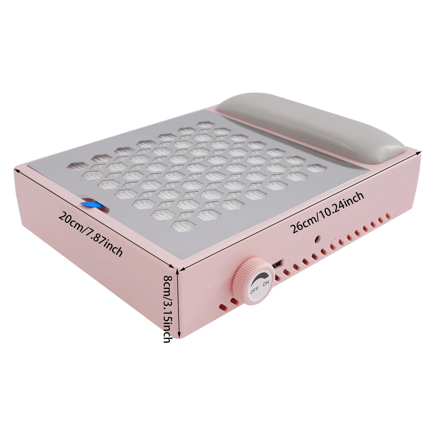 Nagelstaubabsauger mit Filter – Leiser Staubsauger für Nagelstudio & Zuhause | Nail Dust Collector