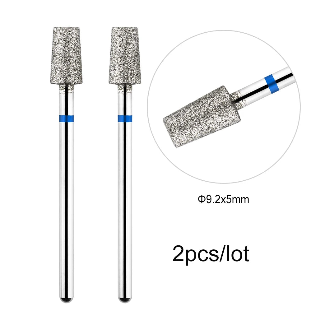 MOWOT Diamant-Fräser – 2er-Set für elektrische Nagelfräser, für Maniküre & Nagelhautpflege