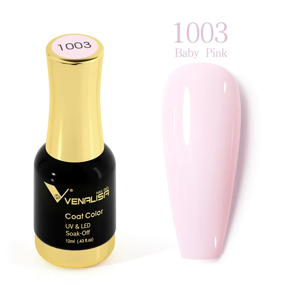 VENALISA Crystal UV Gel 12ml – French Nails, Glitzer, Pearl, HEMA-frei 1. Kollektion