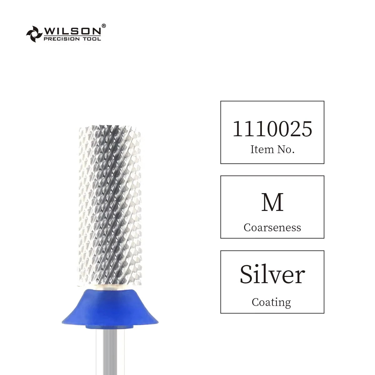 WILSON Karbid-Fräser Small Barrel – Gelentfernung & Maniküre, Ø 5,3 mm