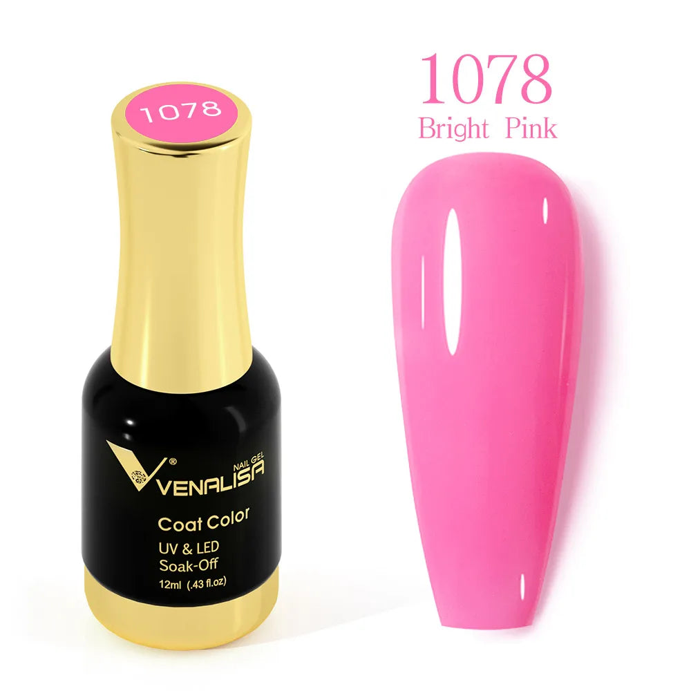 VENALISA Crystal UV Gel 12ml – French Nails, Glitzer, Pearl, HEMA-frei 1. Kollektion
