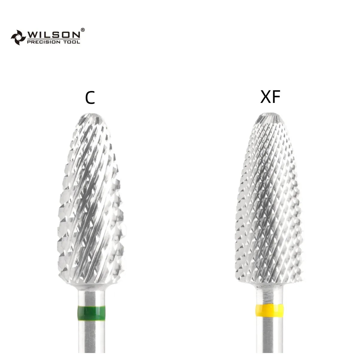 WILSON Flammenfräser – Upgrade Bit für elektrische Maniküre (Ø 6 mm)