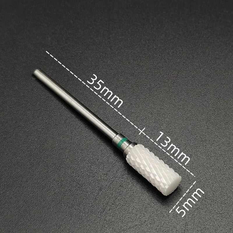 Karbide-Fräserbit (Keramikbeschichtung) – Für Gelentfernung & Feinschliff (3/32", E-Feile)