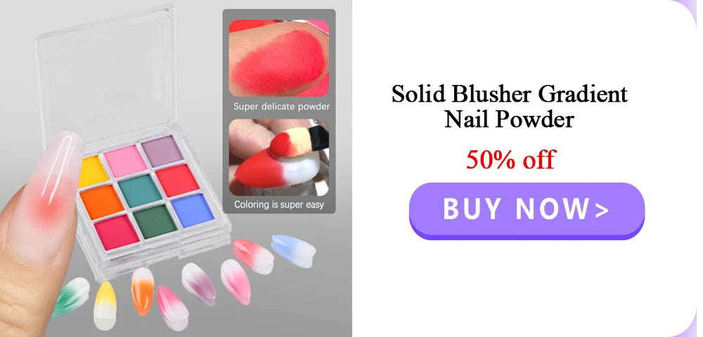 Gradient-Schwämme für Nail Art – Weiß | 20/50 Stück