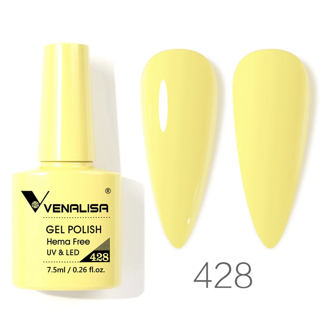 Venalisa VIP4 UV/LED Gel Polish 7,5 ml – Hochdeckender Soak-Off Nagellack 2