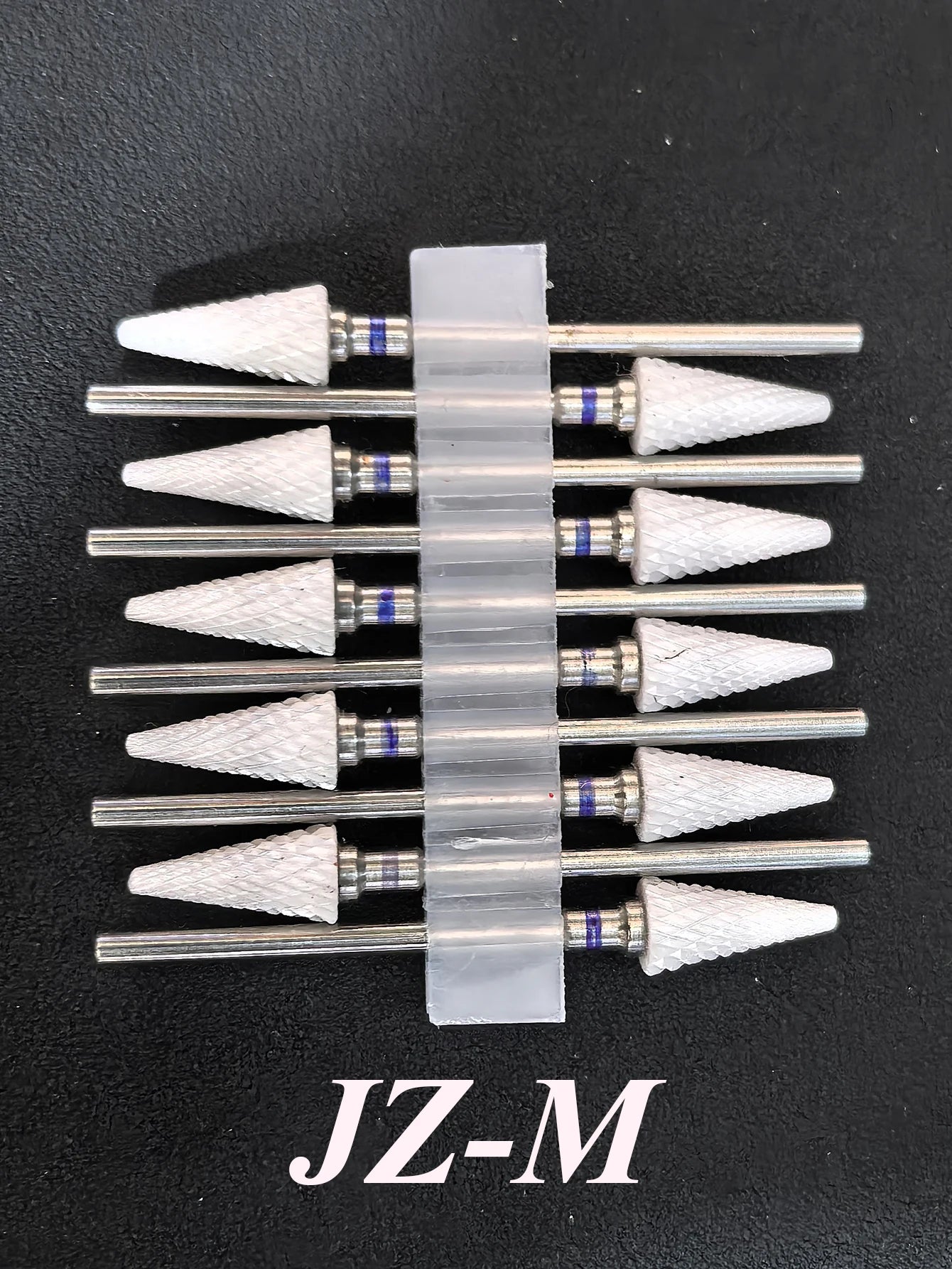 Keramik Fräser-Set – 10-tlg. für elektrische Nagelfräser, Maniküre & Pediküre