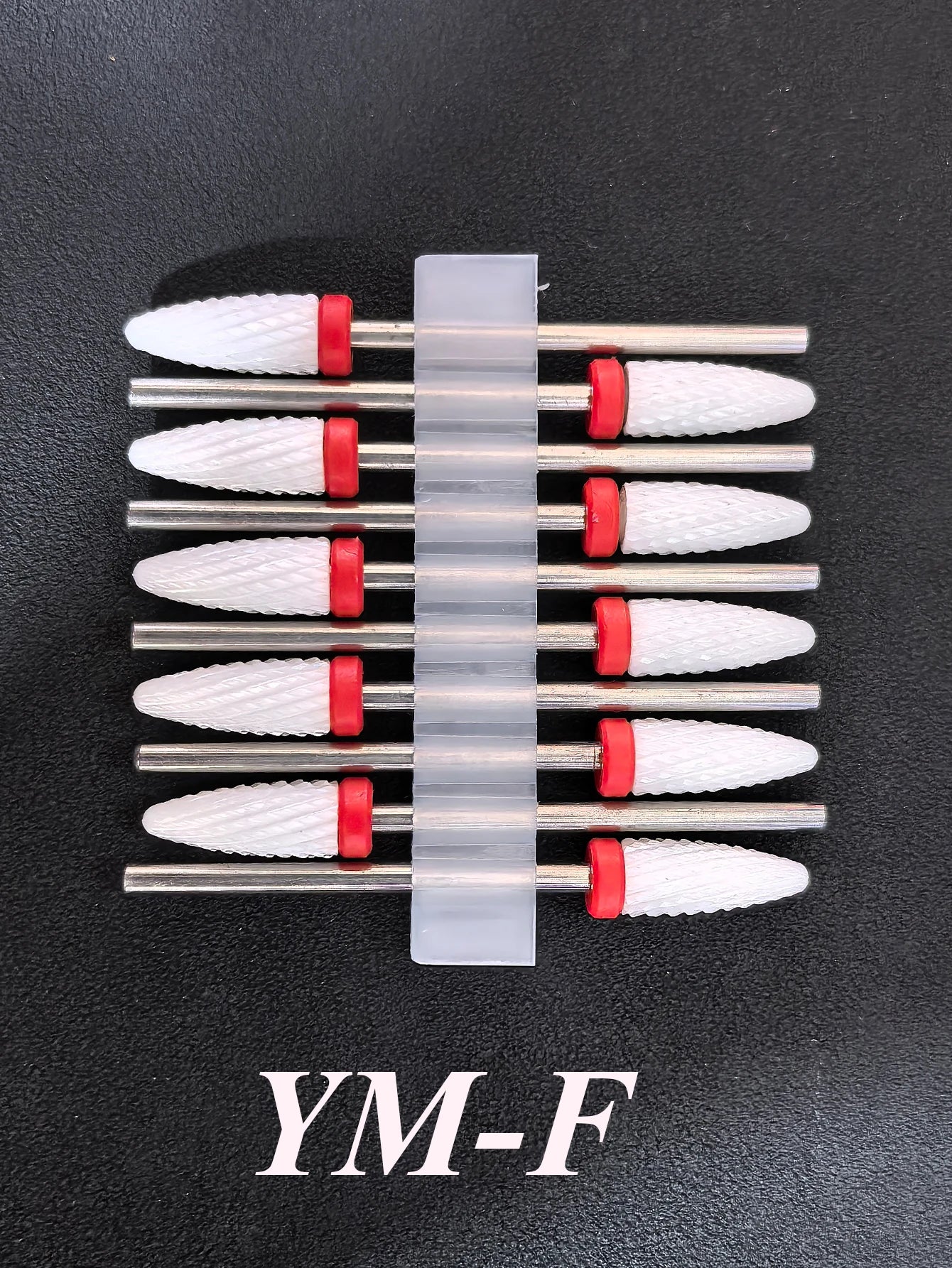 Keramik Fräser-Set – 10-tlg. für elektrische Nagelfräser, Maniküre & Pediküre