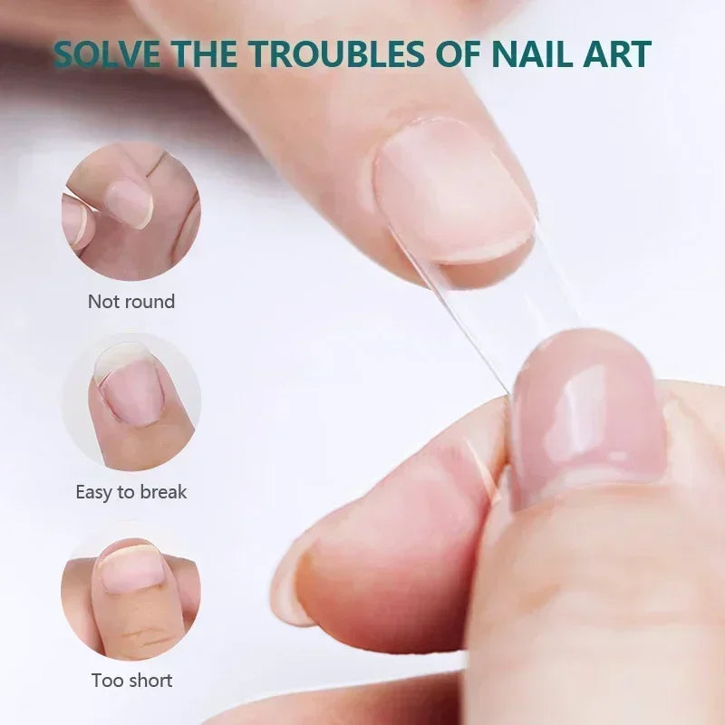 Nageltips, Soft Gel Tips, Full Cover Nägel, Press On Nails, Fake Nails, Nagelverlängerung, NAILPOP