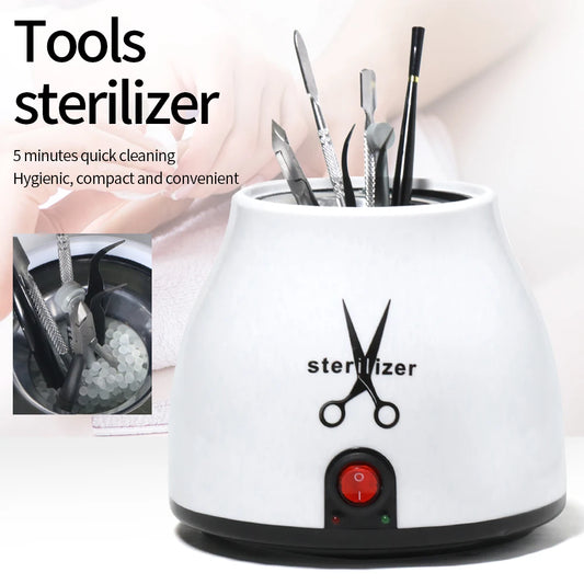 YIKOOLIN 100W Nagelwerkzeug-Sterilisator – Hochtemperaturgerät zur Desinfektion von Maniküre- & Pediküre-Werkzeugen